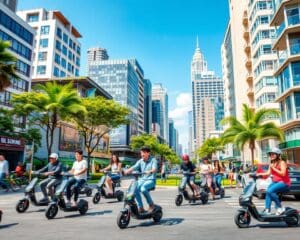 Elektrische E-Scooter: Urbane Mobilität neu gedacht