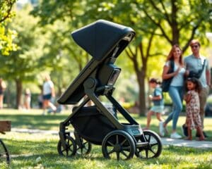 Elektrische Kinderwagen mit Motorunterstützung