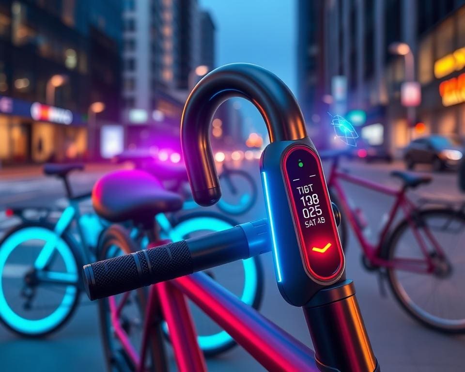 Intelligente Fahrradschlösser mit Alarmfunktion