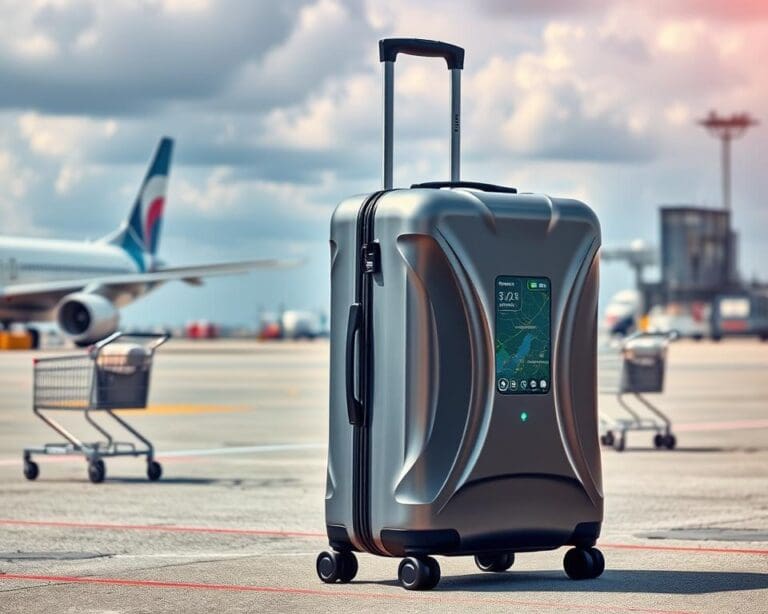 Intelligente Koffer mit GPS-Tracking