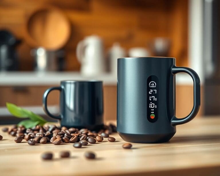 Smarte Kaffeetassen mit Temperatursteuerung