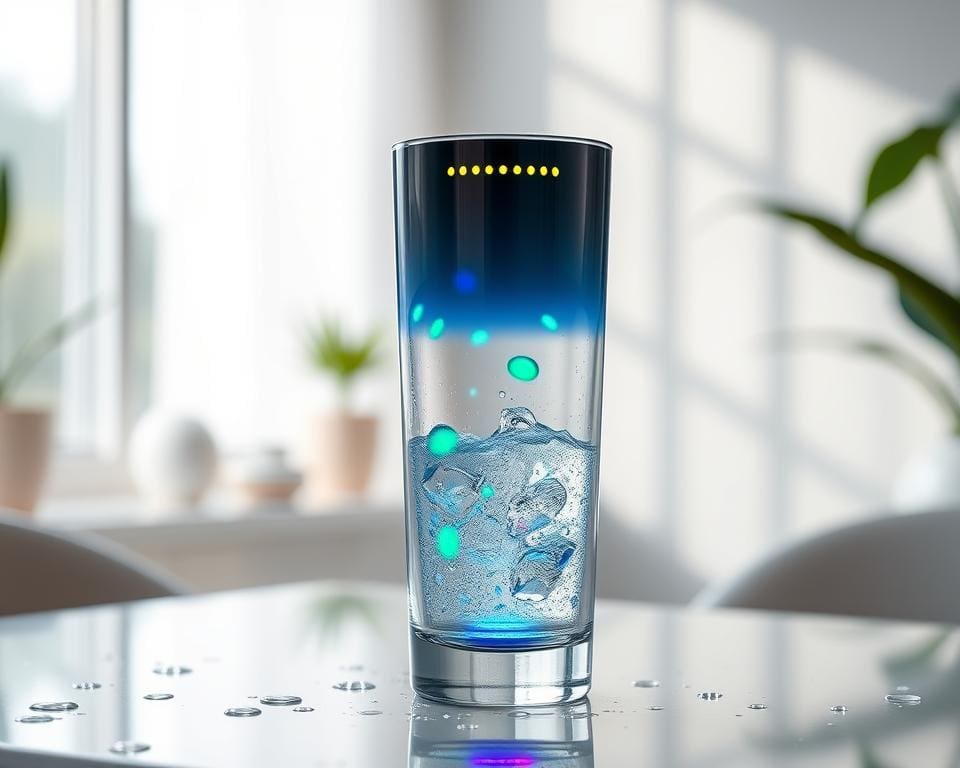 Smarte Trinkgläser mit Hydratationserinnerung