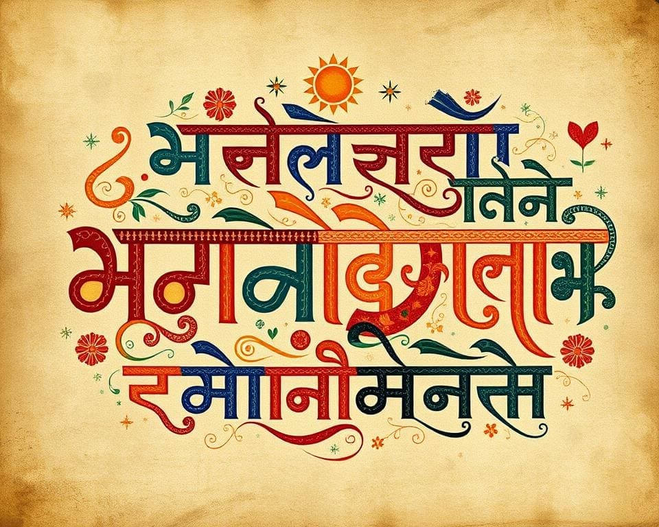 Devanagari Schrift