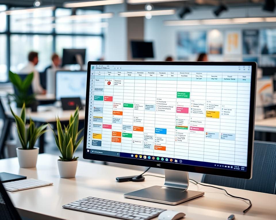 Excel Redaktionsplan