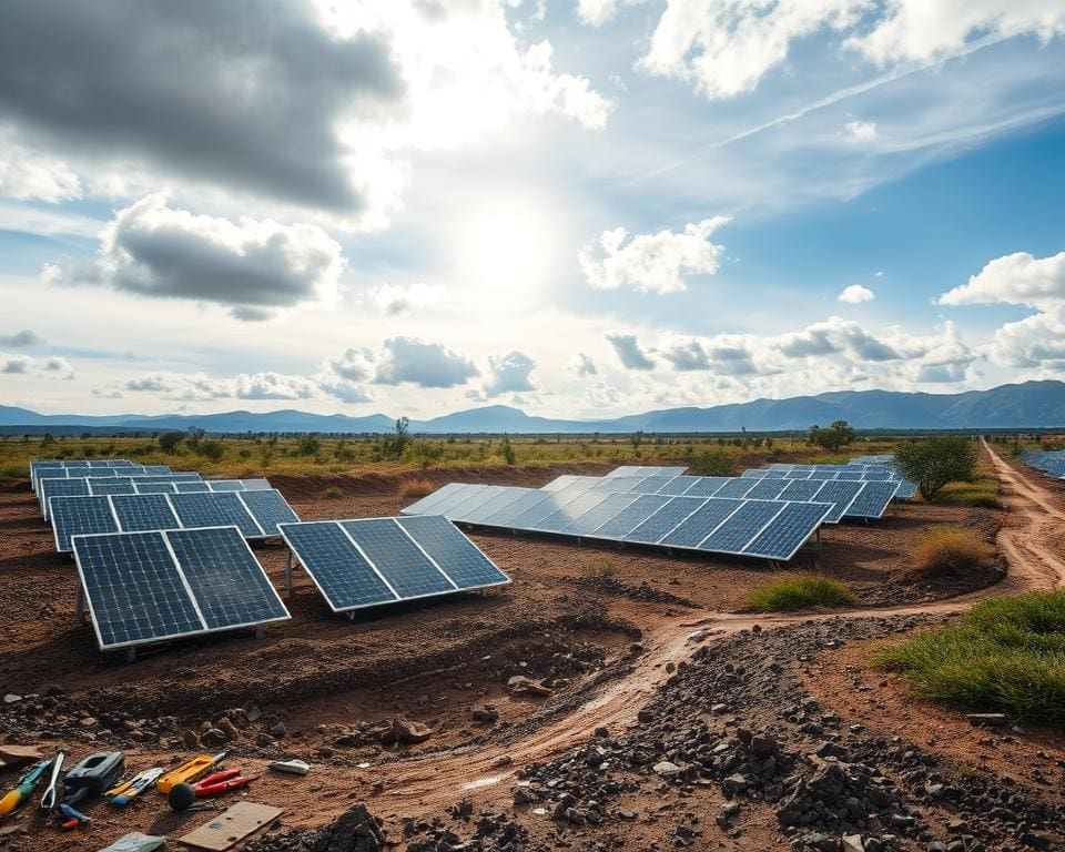 Herausforderungen bei Solarpanels