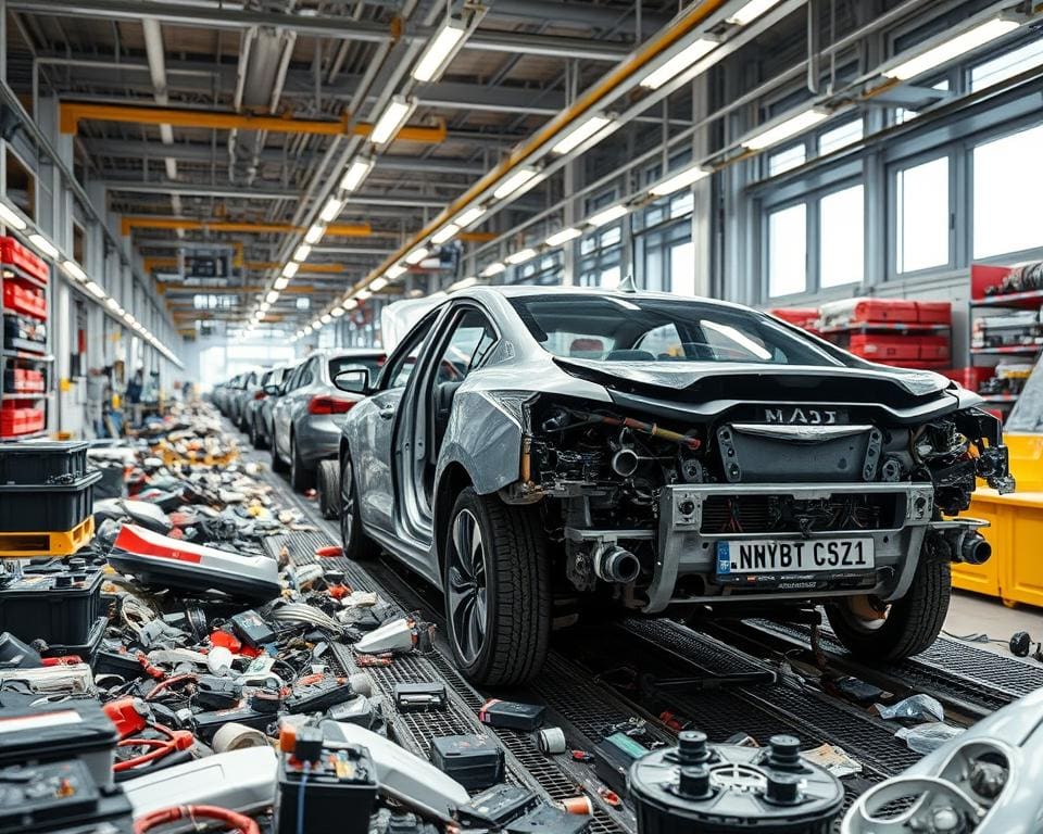 Herausforderungen im Automobilrecycling