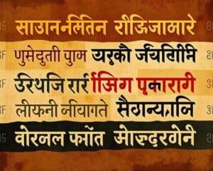 Indische Schrift: Von Brahmi zu moderner Typografie