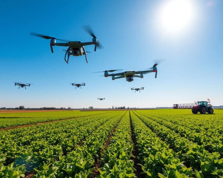 Können Drohnen die Effizienz in der Landwirtschaft erhöhen?