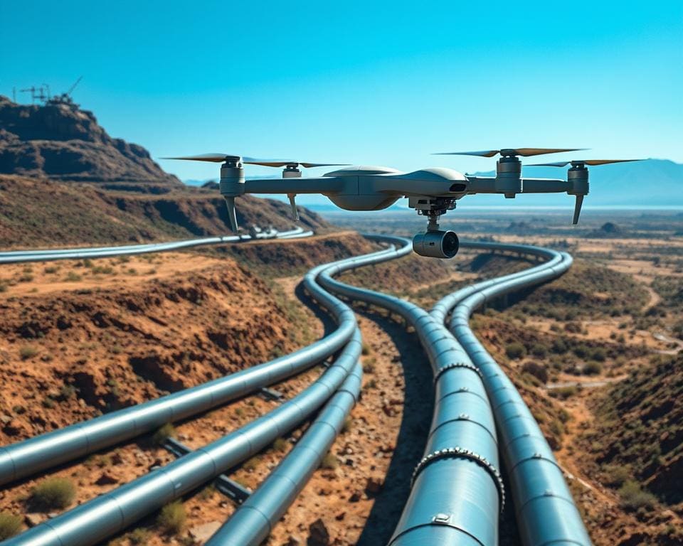 Können Drohnen die Inspektion von Pipelines automatisieren?