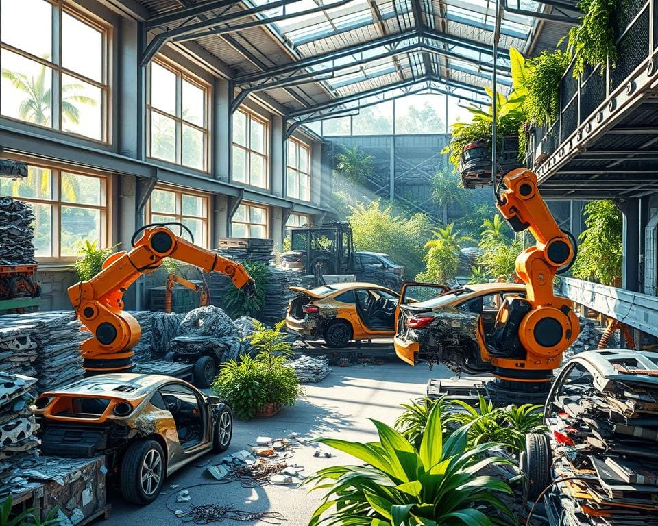 Können Recyclingmethoden die Automobilindustrie revolutionieren?