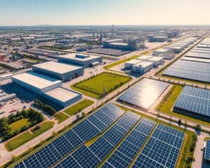 Können Solarpanels die Energieversorgung in Industriegebieten sichern?