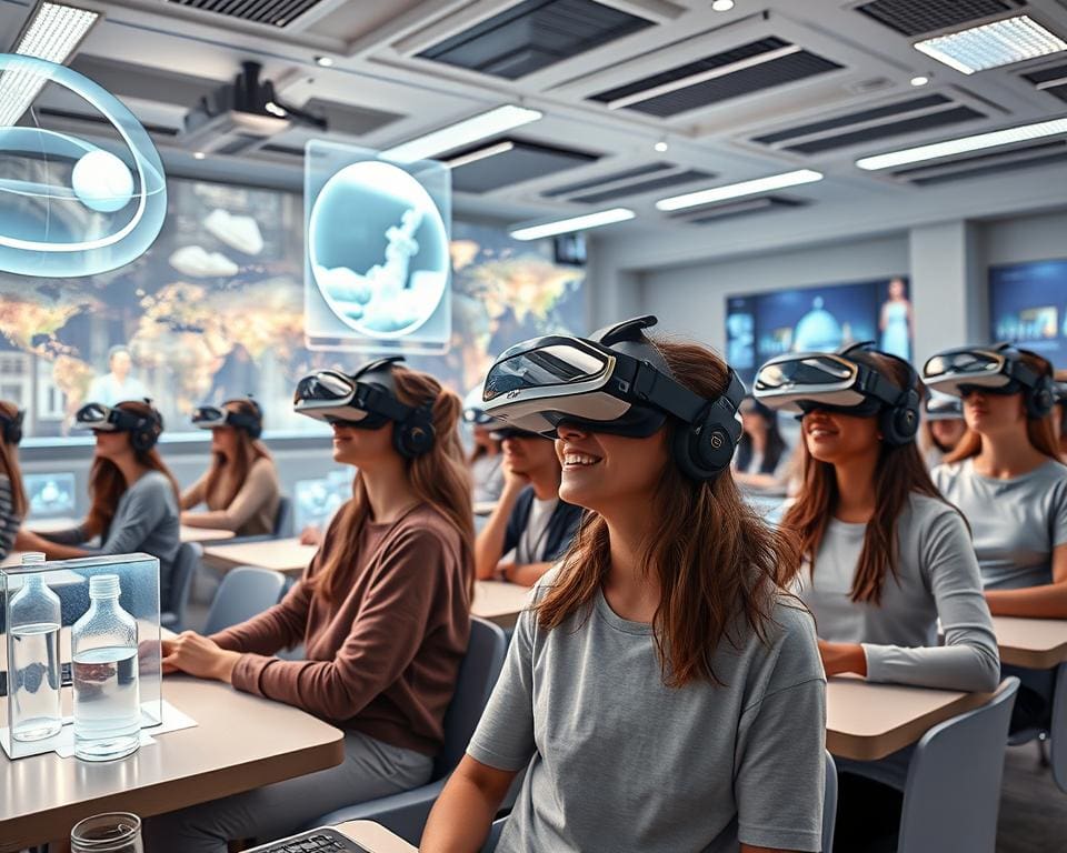 Können VR-Systeme das Lernen in virtuellen Klassenzimmern verbessern?