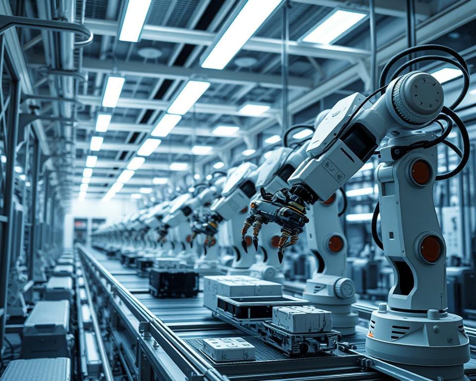 Modernisierung der Fertigung durch Roboter
