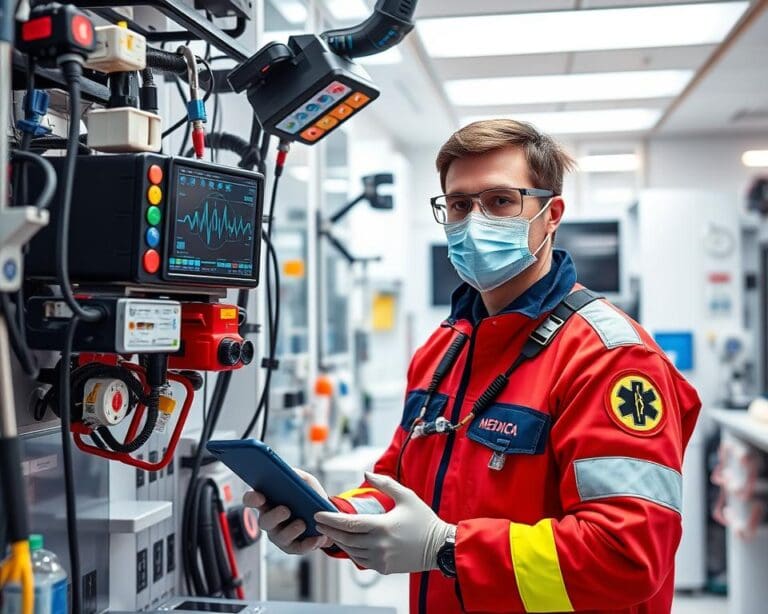 Paramedizinischer Forscher: Innovationen für den Rettungsdienst