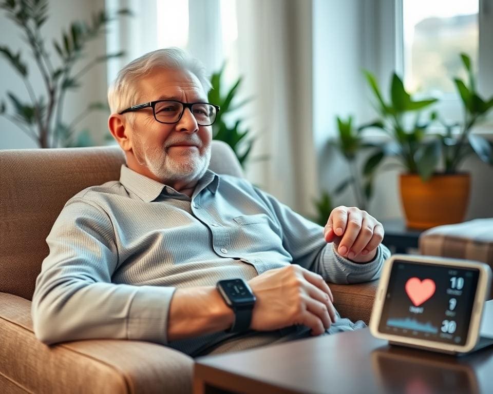 Überwachung von Vitalzeichen für Senioren