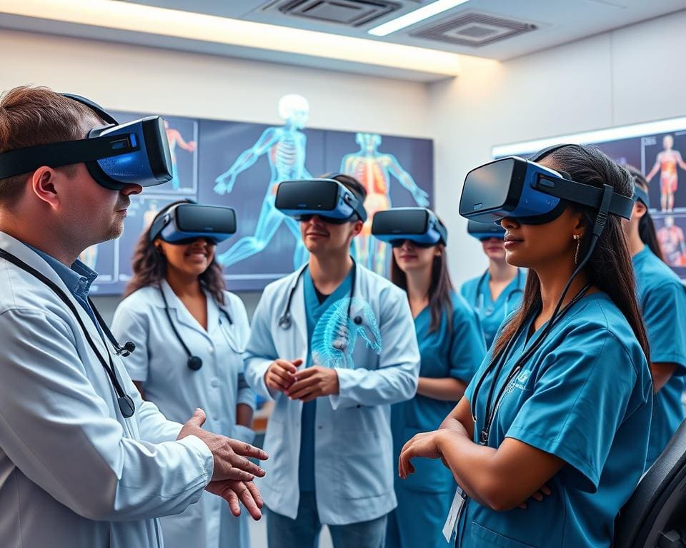 Virtual Reality Schulungen im Gesundheitswesen und Technologie und Ingenieurwesen