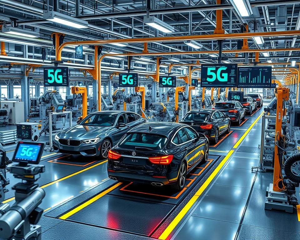 Wie beeinflusst 5G die Automobilproduktion?