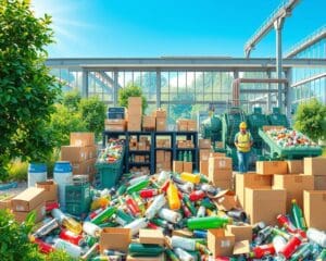 Wie beeinflusst Recycling die Herstellung von Verpackungsmaterialien?
