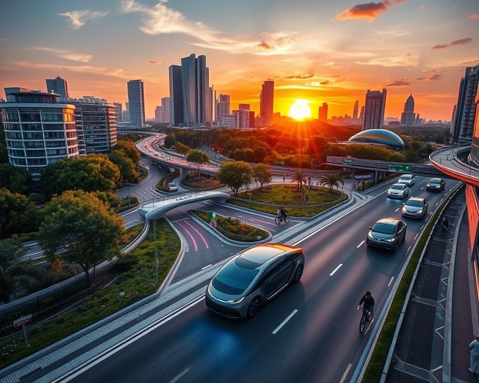 Zukunft des Straßenverkehrs mit autonomem Fahren