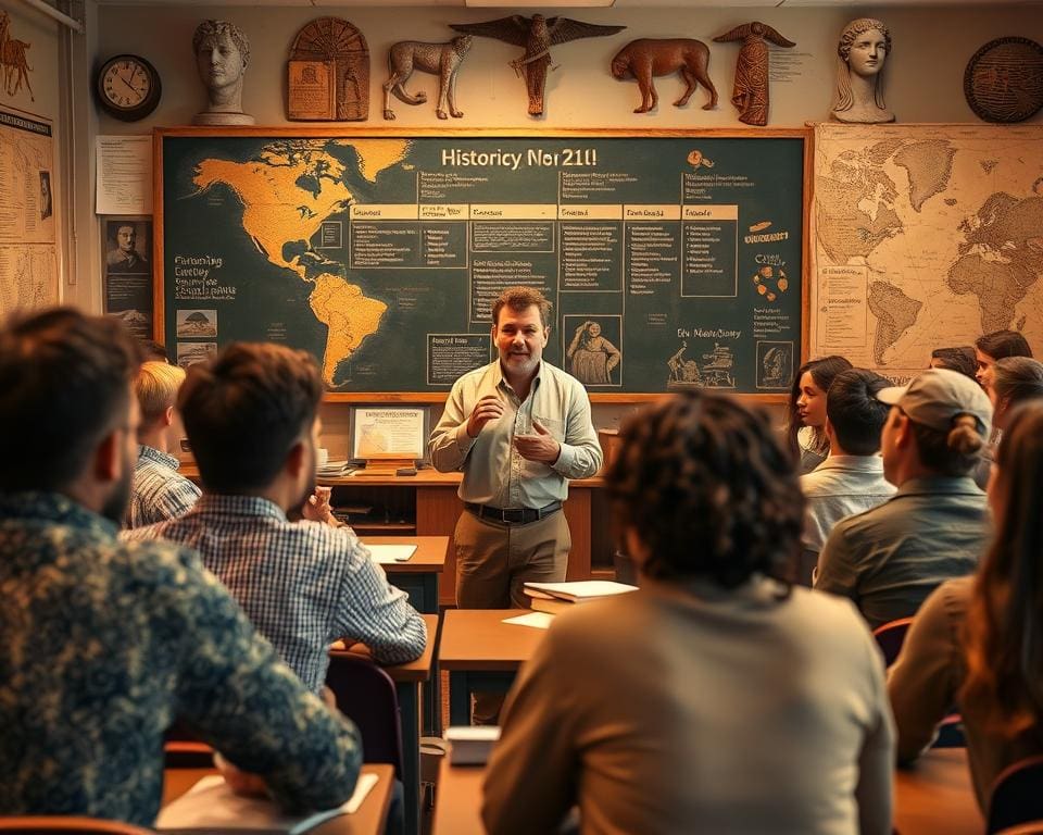 Dozent für Geschichte: Vergangenheit lebendig vermitteln