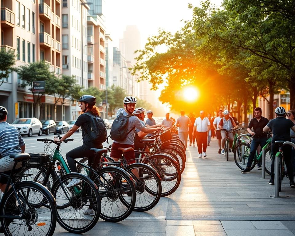 E-Bikes im täglichen Einsatz