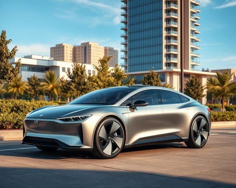 Elektrische Luxuslimousinen mit fortschrittlichen Funktionen
