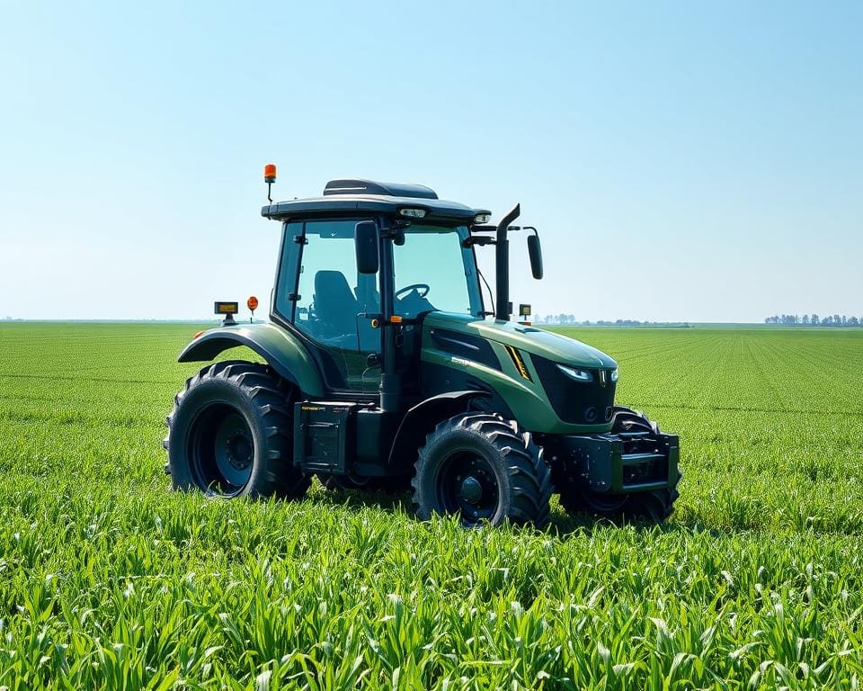 GPS-Technologie und Sensor-Technologie in autonomen Traktoren