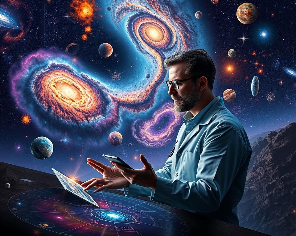 Geheimnisse des Universums entschlüsseln durch Astrophysiker