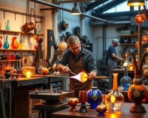 Glasbläsermeister: Traditionelles Handwerk in modernem Design