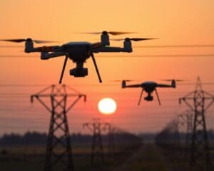 Können Drohnen die Überwachung von Stromnetzen verbessern?