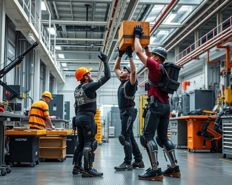 Können Exoskelette den Arbeitsalltag erleichtern?