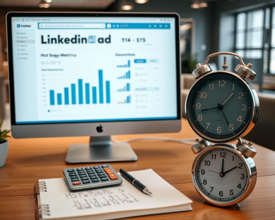 Laufzeitberechnung für LinkedIn-Werbeanzeigen leicht gemacht