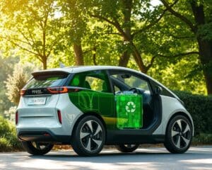 Recyclingfähige Batterien in modernen Fahrzeugen