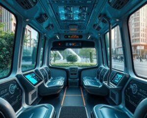 Smarte Sensoren in modernen Stadtbussen