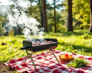 Tragbare Mini-Grills: BBQ für unterwegs