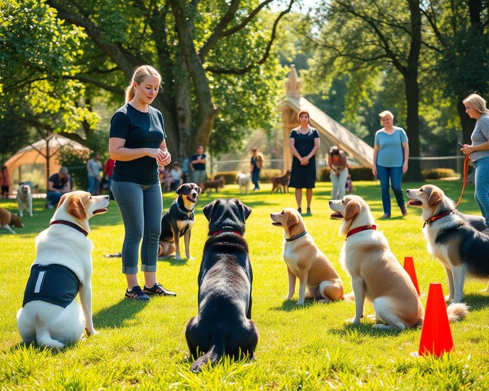 Training mit Hunden