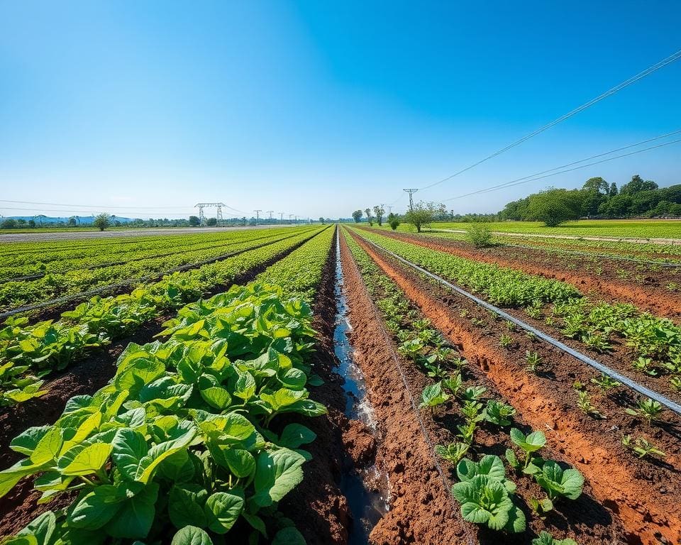 Wassermanagement und Pflanzenwachstum