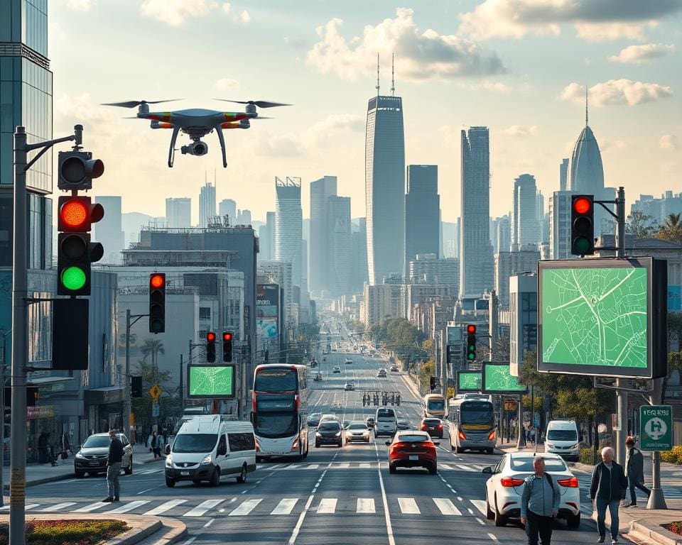 Welche Technologien fördern die Navigation in Smart Cities?