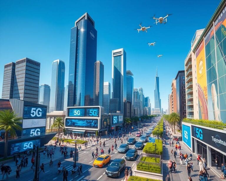 Wie optimiert 5G die Internetverbindung in Städten?