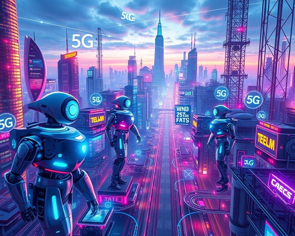 Wie verbessern 5G-Netze die Robotik-Anwendungen?