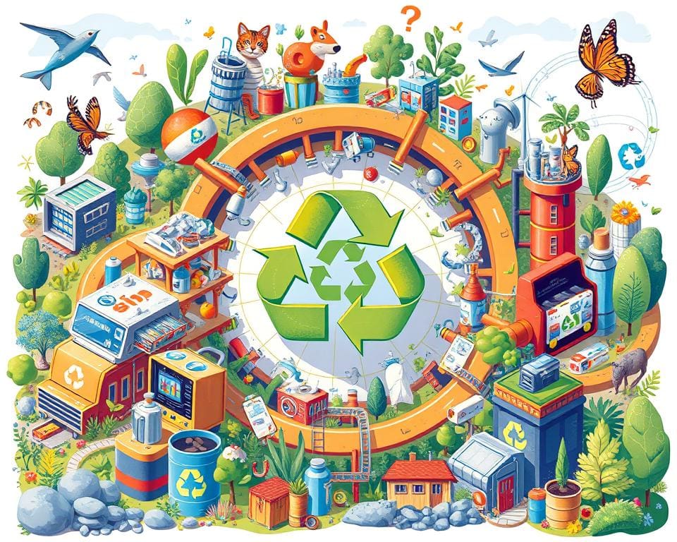 Wie verbessern Recyclingtechnologien die Kreislaufwirtschaft?