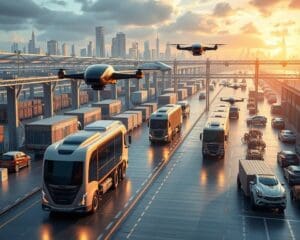 Wie verbessern autonome Fahrzeuge die Logistik?