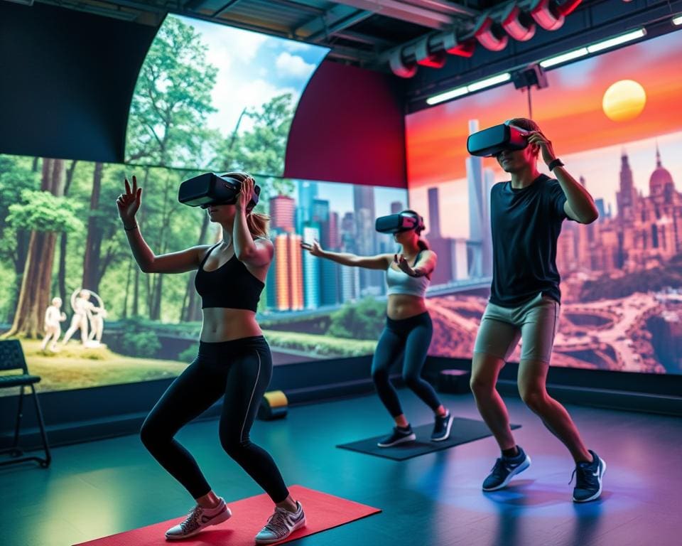 VR Technologie im Fitness