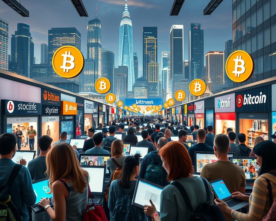 Online-Shops mit Bitcoin