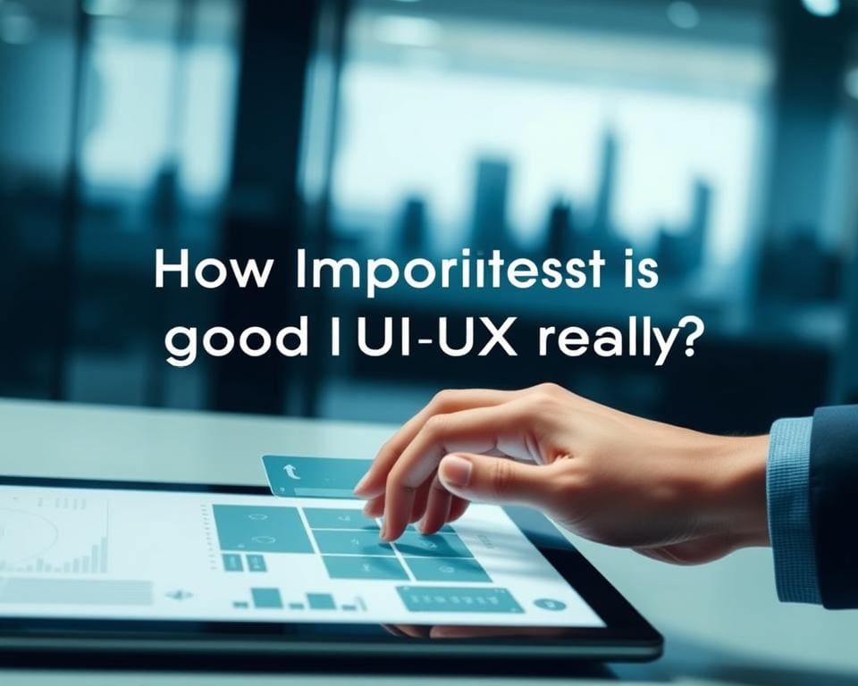 Wie wichtig ist gutes UI/UX wirklich?