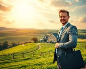 Wie verkauft ein Makler in ländlichen Regionen?