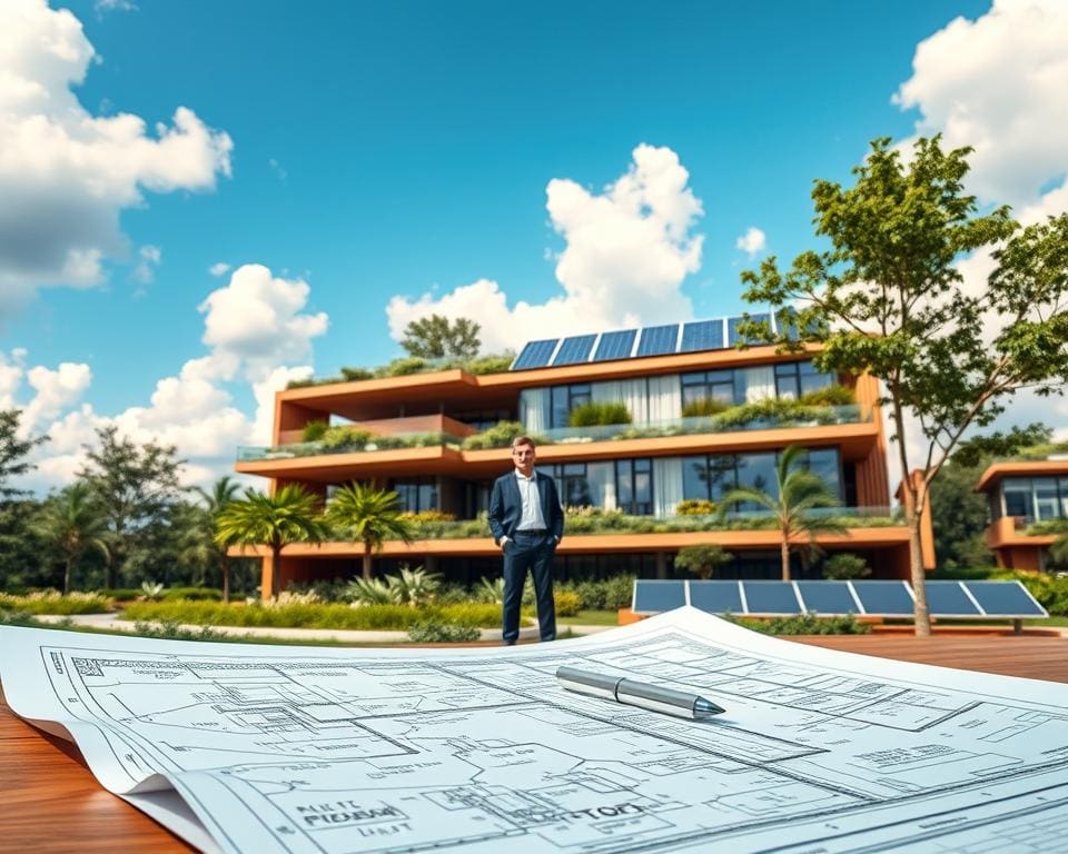 Architektonische Planungsleistungen für nachhaltige Bauprojekte