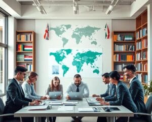 Übersetzungsdienste für internationale Geschäftsbeziehungen