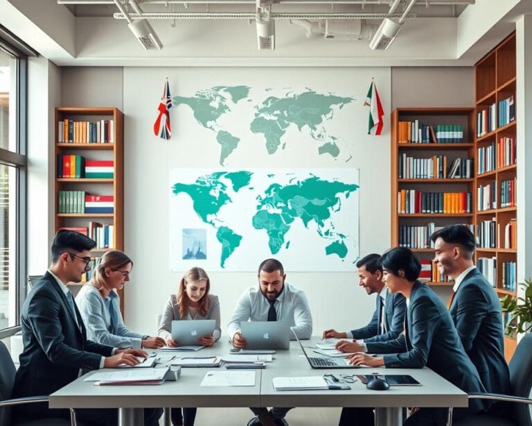 Übersetzungsdienste für internationale Geschäftsbeziehungen