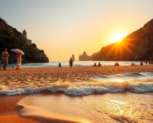 Was begeistert an Stränden in Süditalien?